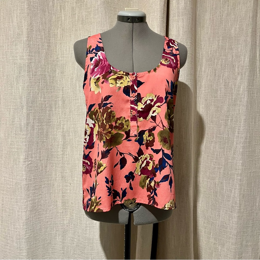 Collective Concepts Floral Patterned Tank Top